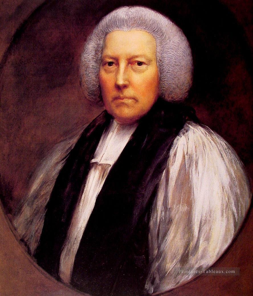 Richard Hurd Évêque de Worcester portrait Thomas Gainsborough Peintures à l'huile